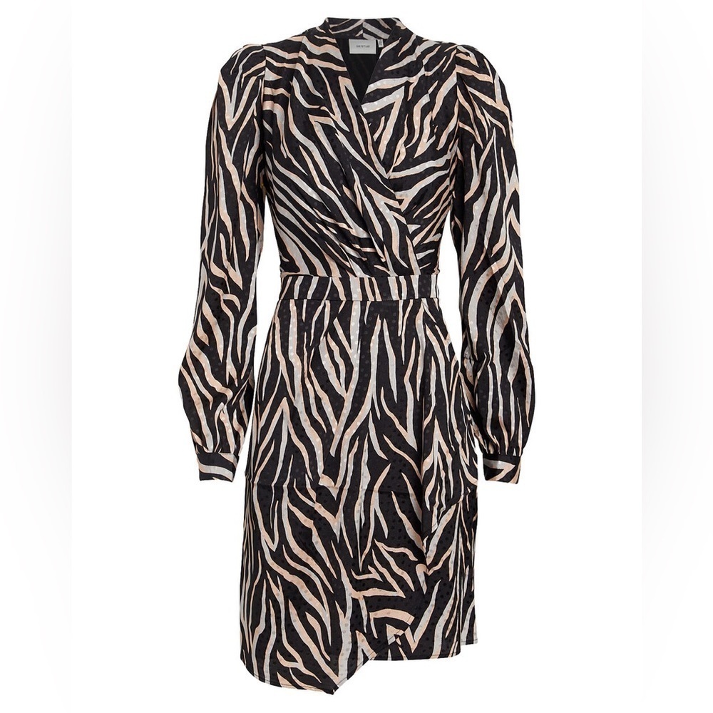 GESTUZ Fei Satin Jacquard Mini Dress size 40 US 8 - Picture 6 of 12